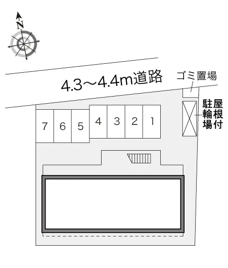 ★手数料０円★厚木市戸田　月極駐車場（LP）